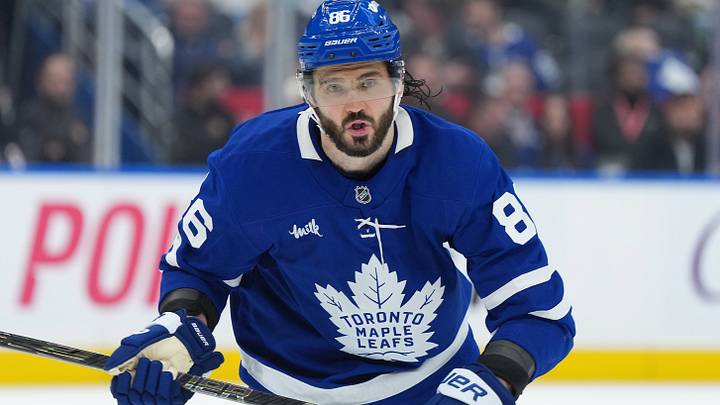 Oct 3, 2026; Toronto, Ontario, CAN; Toronto Maples Leafs ring wing Kirill Marchenko (86) follows the play against the Ottawa Senators during the third period at Scotiabank Arena. Mandatory Credit: Nick Turchiaro-Imagn Images Oct 3, 2026; Toronto, Ontario, CAN; Toronto Maples Leafs ring wing Kirill Marchenko (86) follows the play against the Ottawa Senators during the third period at Scotiabank Arena. Mandatory Credit: Nick Turchiaro-Imagn Images