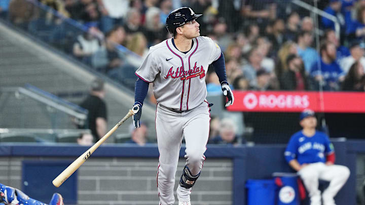 The Braves are small favorites against the Blue Jays in the second game of their three-game series.