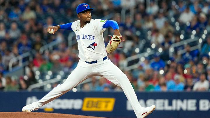 Toronto Blue Jays pitcher José Soriano. Credit: Kevin Sousa-Imagn Images Toronto Blue Jays pitcher José Soriano. Credit: Kevin Sousa-Imagn Images