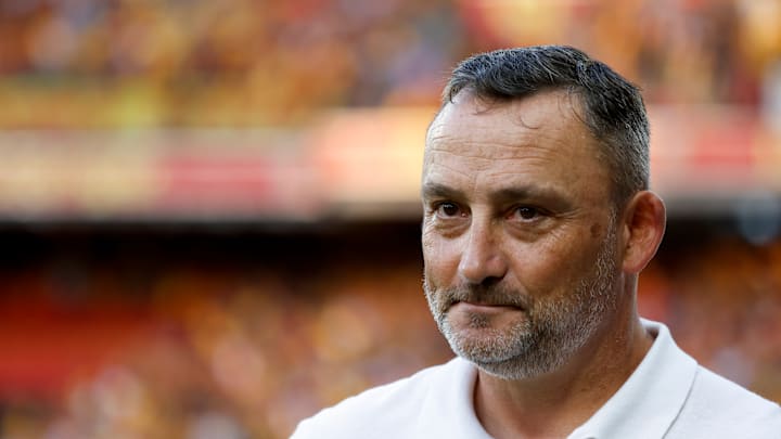 Franck Haise, coach du RC Lens