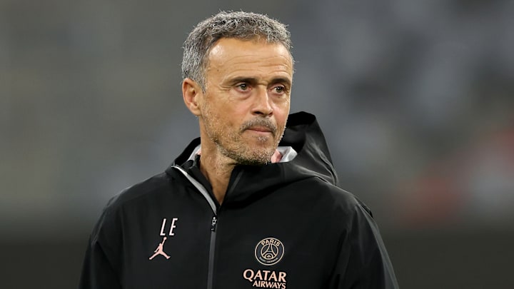 Luis Enrique est le coach du PSG.