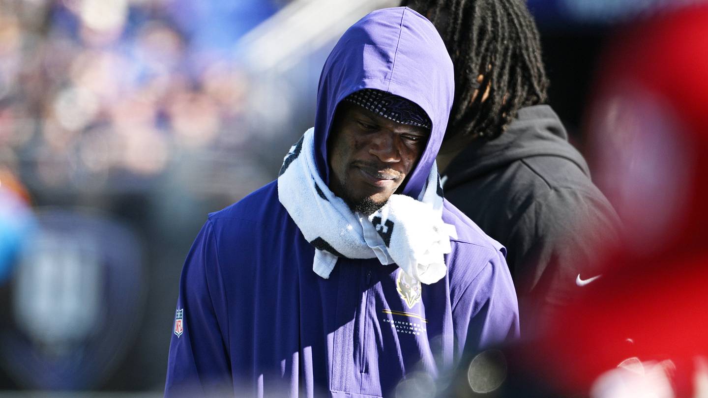 Were Ravens Surprised Lamar Jackson Missed Week 7? Could He Play Sunday? Head Coach Jesse Minter Explains