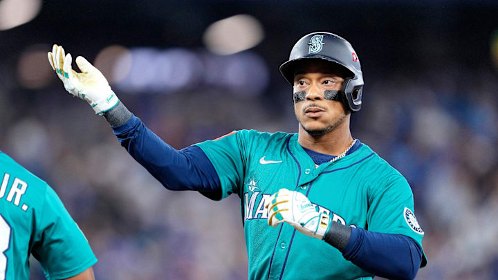 American League Championship Series - Seattle Mariners v Toronto Blue Jays - Game One American League Championship Series - Seattle Mariners v Toronto Blue Jays - Game One