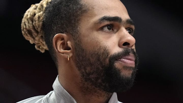 NBA Brooklyn Nets point guard D'Angelo Russell