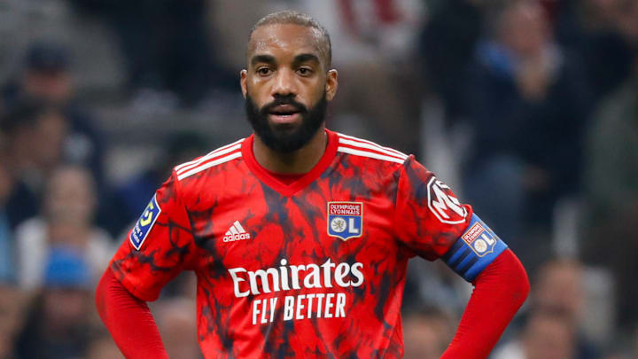 Alexandre Lacazette et l'OL recevront le RC Lens.