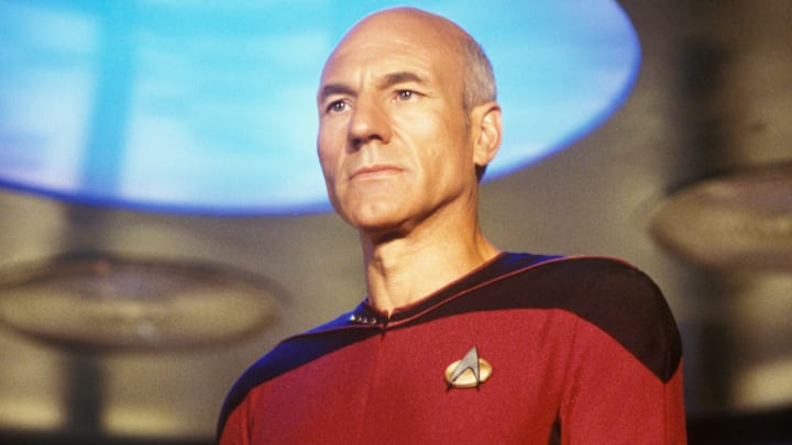 Patrick Stewart of Star Trek: The Next Generation