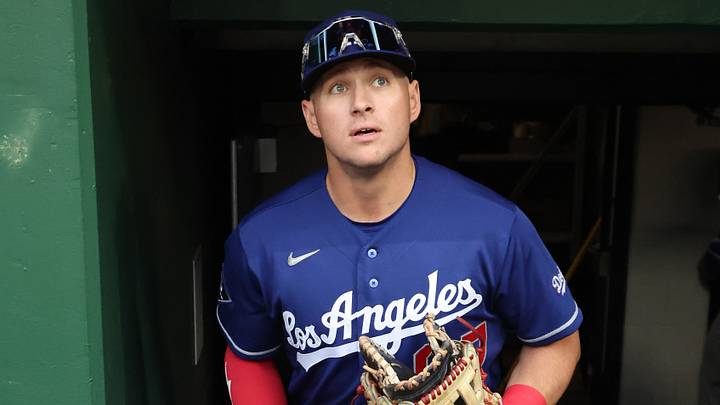 Los Angeles Dodgers left fielder Ryan Ward (67) enters the dugout to play the Pittsburgh Pirates at PNC Park on June 11, 2026. Los Angeles Dodgers left fielder Ryan Ward (67) enters the dugout to play the Pittsburgh Pirates at PNC Park on June 11, 2026.