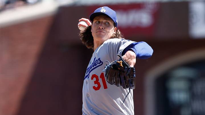 Apr 23, 2026; San Francisco, California, USA; Los Angeles Dodgers starting pitcher Tyler Glasnow (31) pitches the ball against the San Francisco Giants during the sixth inning at Oracle Park. Mandatory Credit: Kelley L Cox-Imagn Images Apr 23, 2026; San Francisco, California, USA; Los Angeles Dodgers starting pitcher Tyler Glasnow (31) pitches the ball against the San Francisco Giants during the sixth inning at Oracle Park. Mandatory Credit: Kelley L Cox-Imagn Images