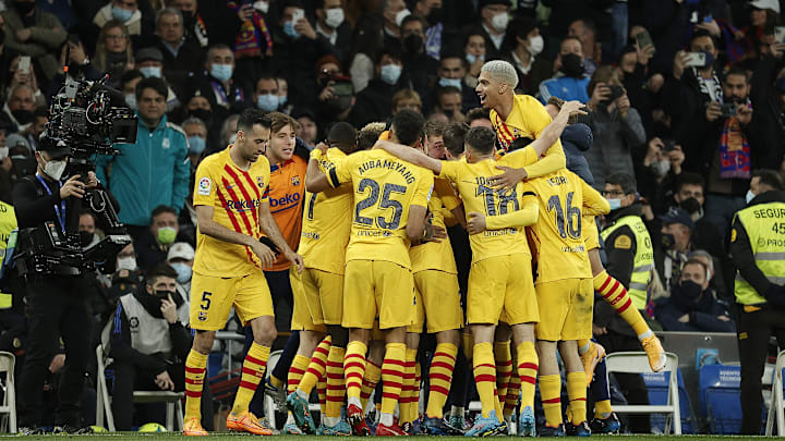 El Barça consiguió una gran victoria frente al Real Madrid