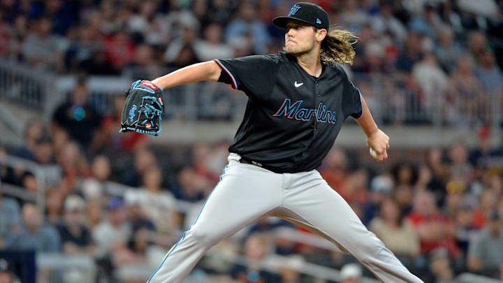 Miami Marlins v Atlanta Braves