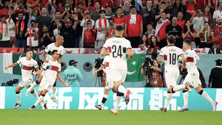 Portugal qualified top of Group H despite losing their final group game