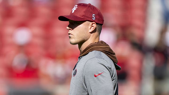 McCaffrey missed the 49ers' season-opening win over the Jets due to a calf injury and Achilles tendonitis. McCaffrey missed the 49ers' season-opening win over the Jets due to a calf injury and Achilles tendonitis.