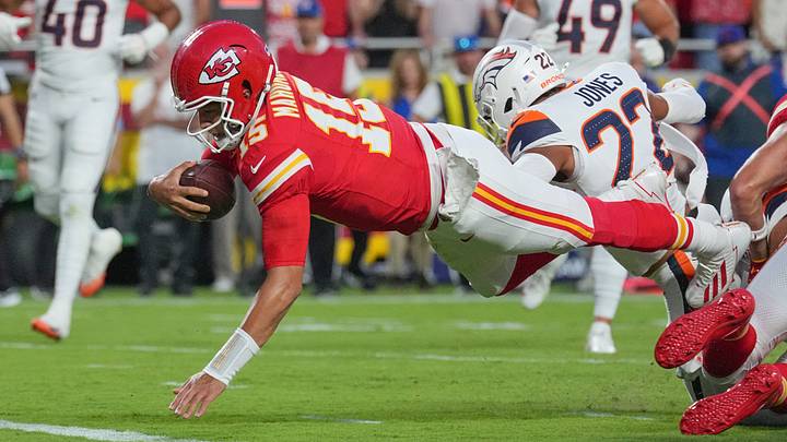 The Chiefs are slight favorites against the Broncos in NFL Week 8 action.