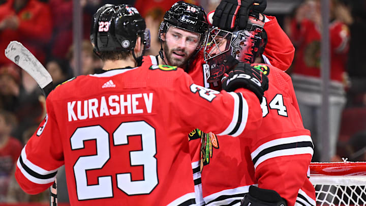 Calgary Flames v Chicago Blackhawks