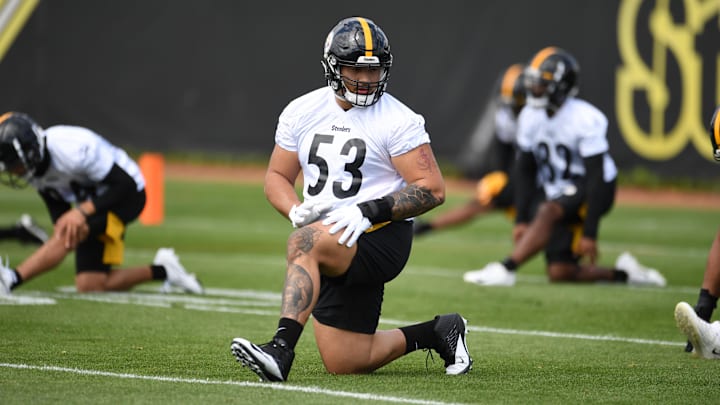Pittsburgh Steelers center Kendrick Green (53)