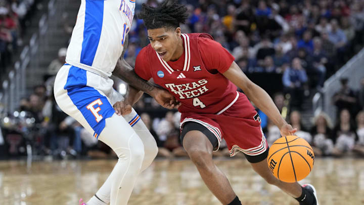  Texas Tech Red Raiders guard Christian Anderson (4) Mandatory Credit: Kyle Terada-Imagn Images