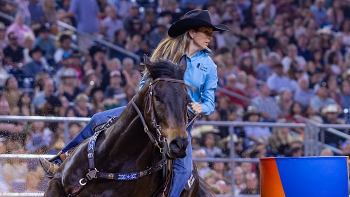 Kassie Mowry and Jarvis at RODEOHOUSTON Kassie Mowry and Jarvis at RODEOHOUSTON