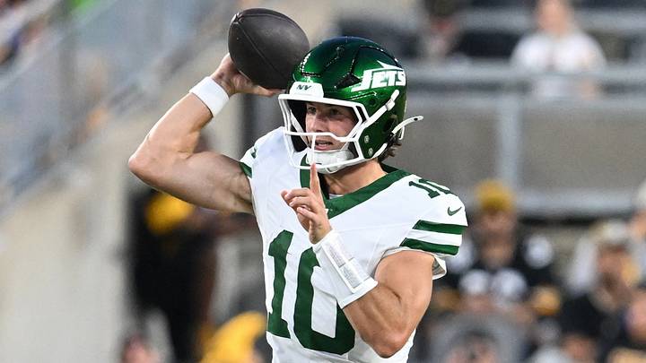 New York Jets quarterback Cade Klubnik New York Jets quarterback Cade Klubnik
