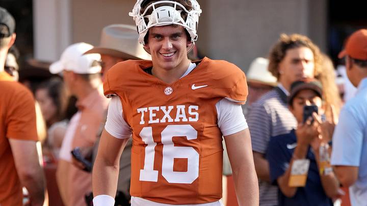 Sep 12, 2026; Austin, Texas, USA;  Texas Longhorns quarterback Arch Manning