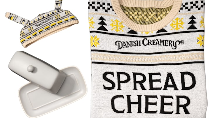 Danish Creamery Ugly Christmas Sweater