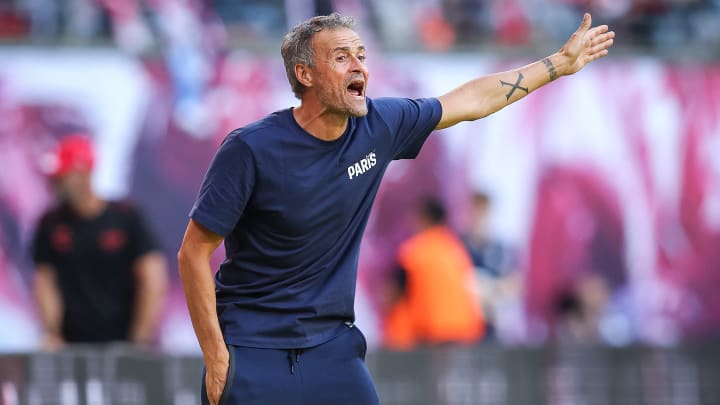 Luis Enrique le coach du PSG