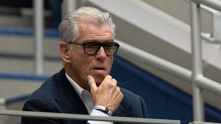 Pierce Brosnan at the 2026 US Open Pierce Brosnan at the 2026 US Open