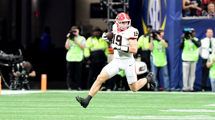 Bowers totaled 31 career touchdowns at Georgia.