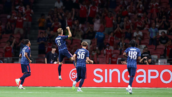 Odegaard grabbed the winner