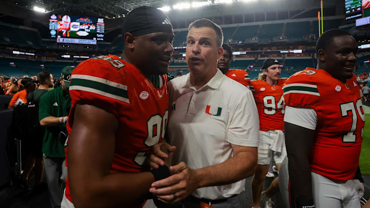 Miami was one of the biggest winners in the second CFP rankings release.