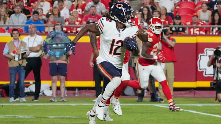 Velus Jones Jr. was among the league's top kick returners in 2022 and 2023 but hanging onto the ball was an issue.