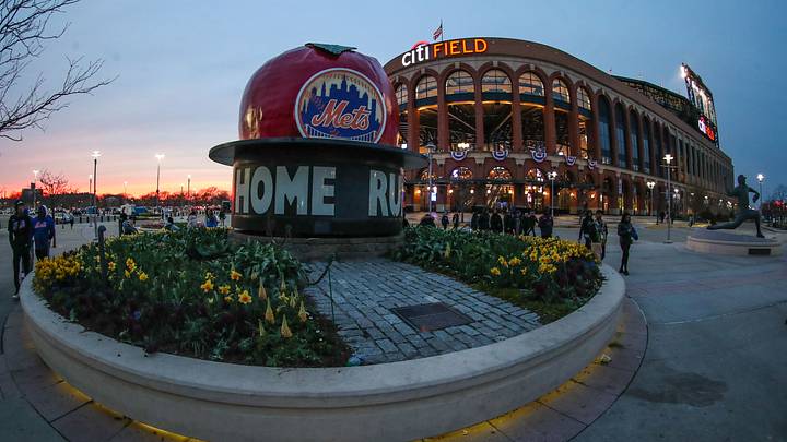 Apr 8, 2023; New York City, New York, USA;  Exterior shot of Citi Field. Mandatory Credit: Wendell Cruz-USA TODAY Sports