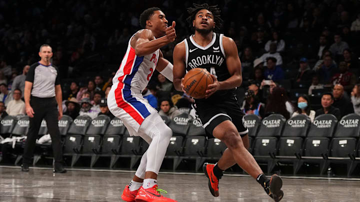 Detroit Pistons v Brooklyn Nets