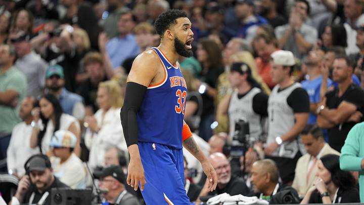 New York Knicks center Karl-Anthony Towns is second in the odds to win Finals MVP.