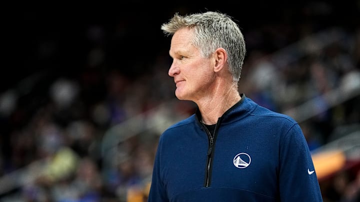 Golden State Warriors head coach Steve Kerr
