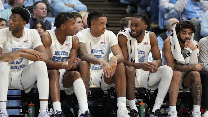 UNC basketball center Armando Bacot UNC basketball center Armando Bacot