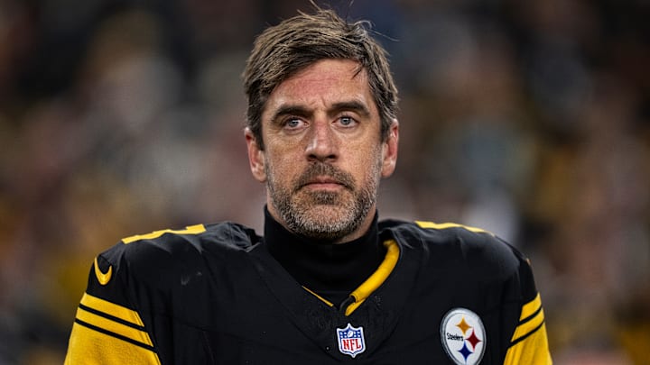 Pittsburgh Steelers quarterback Aaron Rodgers Pittsburgh Steelers quarterback Aaron Rodgers