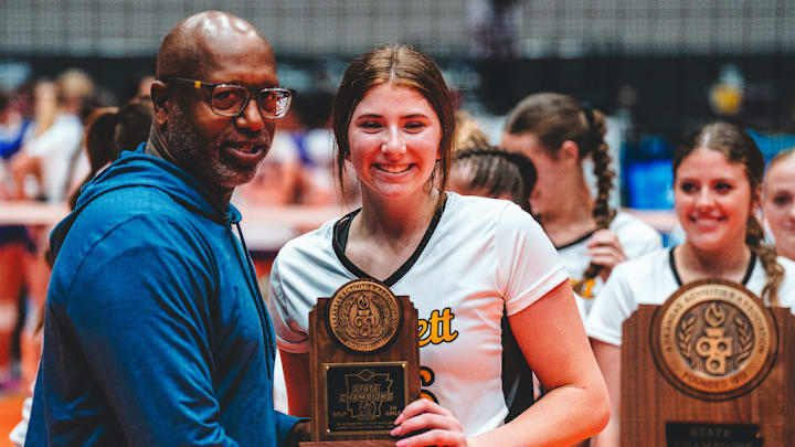 Michaelyn Freeman is the Arkansas volleyball Gatorade Player of the Year.