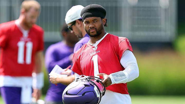 Minnesota Vikings quarterback Kyler Murray was named the team's starter for the 2026 season. Minnesota Vikings quarterback Kyler Murray was named the team's starter for the 2026 season.