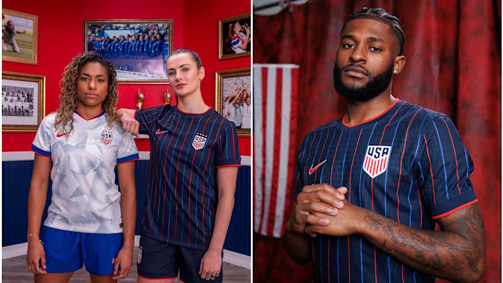 Nike worked with U.S. players to design the kits for 2025.