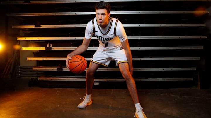 Iowa Hawkeyes transfer forward Alvaro Folgueiras Iowa Hawkeyes transfer forward Alvaro Folgueiras