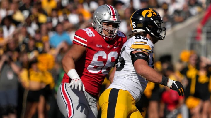 Enokk Viamahi, the UW's transfer from Ohio State, has played a little defense.