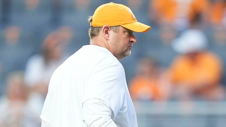 Tennessee coach Josh Heupel before the game between Tennessee and Kennesaw State at Neyland Stadium in Knoxville, Tenn., Sept. 19, 2026. Tennessee coach Josh Heupel before the game between Tennessee and Kennesaw State at Neyland Stadium in Knoxville, Tenn., Sept. 19, 2026.