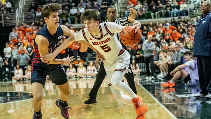 The Rockford Rams took home the Division 1 state championship defeating East Lansing at the MSU Breslin Center.