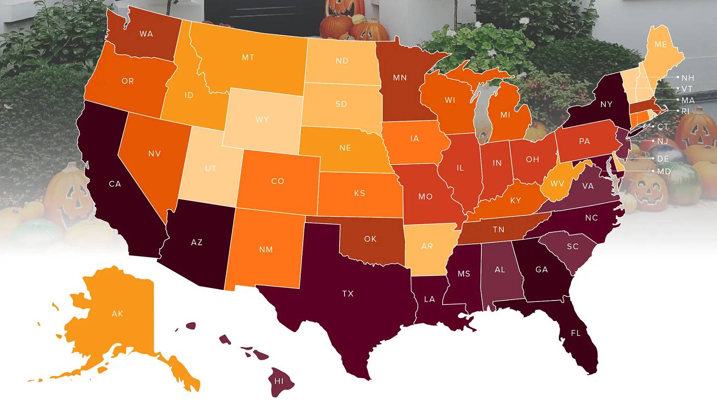 The Most Popular Halloween Decoration in Every State