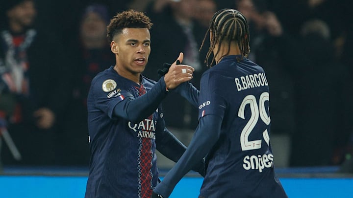 Désiré Doué retrouve ses anciens partenaires du Stade Rennais avec Bradley Barcola et le PSG 