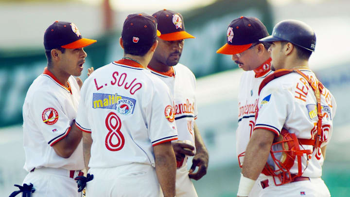 Luis Sojo y Omar Malavé compartieron con los Cardenales de Lara 