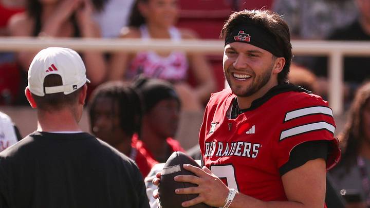Texas Tech quarterback Brendan Sorsby was granted an injunction to play college football this fall despite admitting to betting on sports, including his own team’s performance. Texas Tech quarterback Brendan Sorsby was granted an injunction to play college football this fall despite admitting to betting on sports, including his own team’s performance.