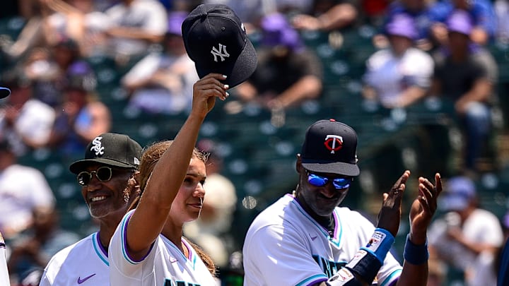 Rachel Balkovec estuvo en el Juego de Estrellas del Futuro