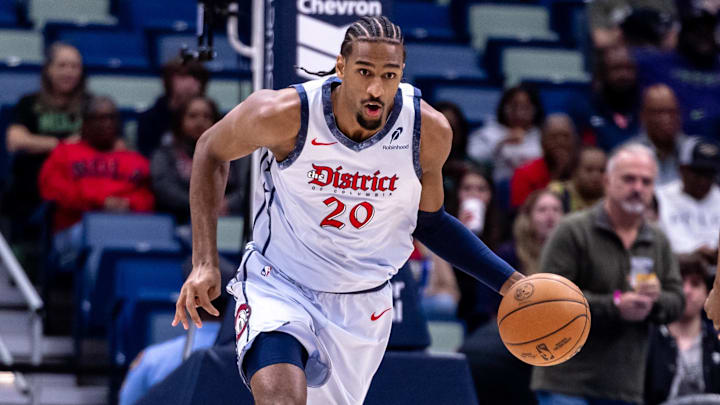 Washington Wizards forward Alexandre Sarr is the favorite to win the NBA's Rookie of the Year award.