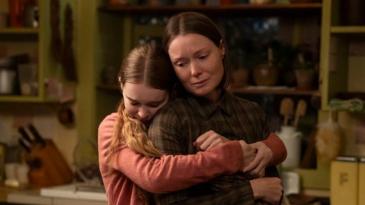 Summer H. Howell, Samantha Sloyan in Carrie – Credit: Liane Hentscher/Prime Summer H. Howell, Samantha Sloyan in Carrie – Credit: Liane Hentscher/Prime
